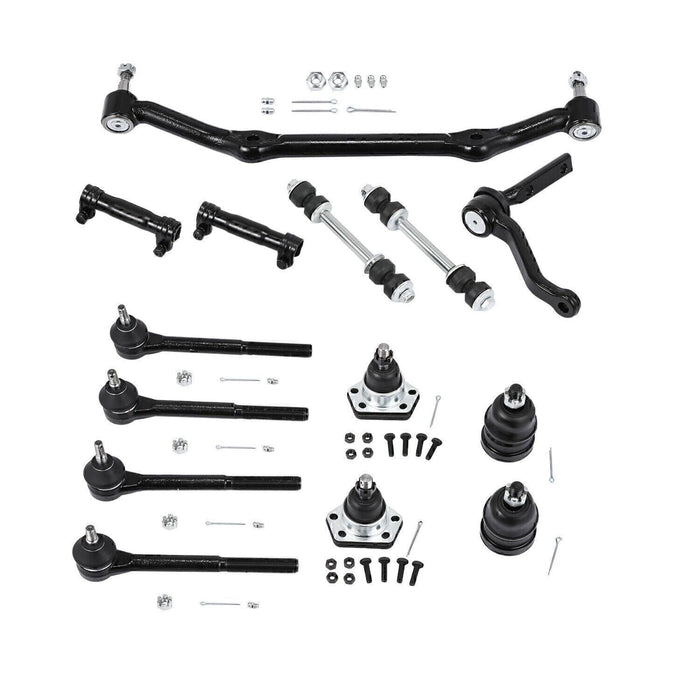 DURAFORCE 14pc Complete Front Suspension Kit Fit for Chevy Blazer S10 and GMC Jimmy 2WD