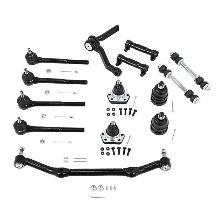 DURAFORCE 14pc Complete Front Suspension Kit Fit for Chevy Blazer S10 and GMC Jimmy 2WD