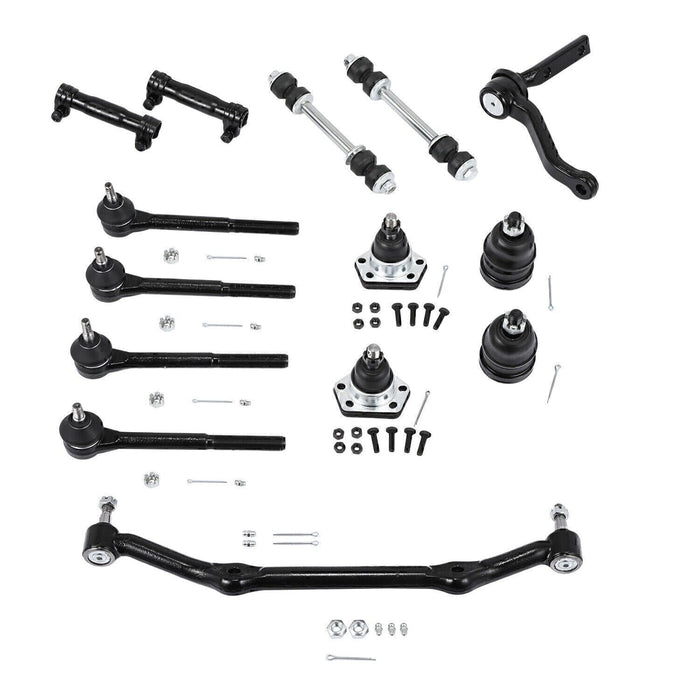 DURAFORCE 14pc Complete Front Suspension Kit Fit for Chevy Blazer S10 and GMC Jimmy 2WD