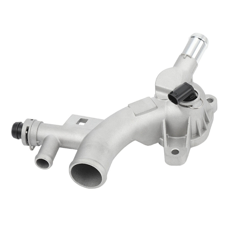 DURAFORCE Aluminum Water Outlet Thermostat Housing +Hose for 11-16 Chevry Cruze Sonic Trax