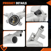 DURAFORCE Aluminum Water Outlet Thermostat Housing +Hose for 11-16 Chevry Cruze Sonic Trax
