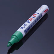 DURAFORCE 12PCS Waterproof Permanent Paint Marker Pens Car Tires Rubber Metal Tread-Safe