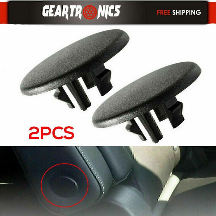 DURAFORCE 2pc Armrest Rear Seat Cover Cap Fits 2007-18 Chevy Tahoe Yukon Cadillac Suburban
