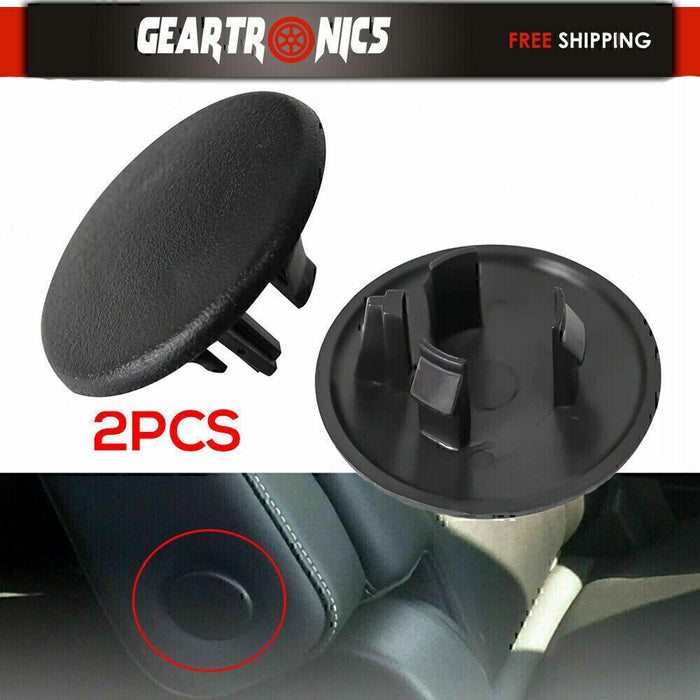 DURAFORCE 2pc Armrest Rear Seat Cover Cap Fits 2007-18 Chevy Tahoe Yukon Cadillac Suburban