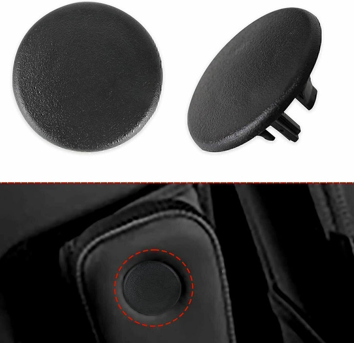 DURAFORCE 2pc Armrest Rear Seat Cover Cap Fits 2007-18 Chevy Tahoe Yukon Cadillac Suburban