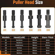 DURAFORCE Bearing Disassembly Puller Inner Hole Puller Removal Tool Three-jaw Puller Set !