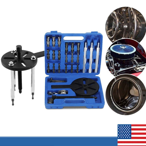 DURAFORCE Bearing Disassembly Puller Inner Hole Puller Removal Tool Three-jaw Puller Set !