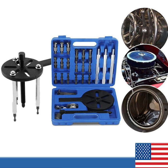 DURAFORCE Bearing Disassembly Puller Inner Hole Puller Removal Tool Three-jaw Puller Set !