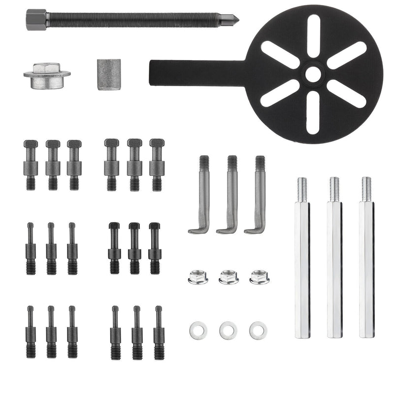 DURAFORCE Bearing Disassembly Puller Inner Hole Puller Removal Tool Three-jaw Puller Set !