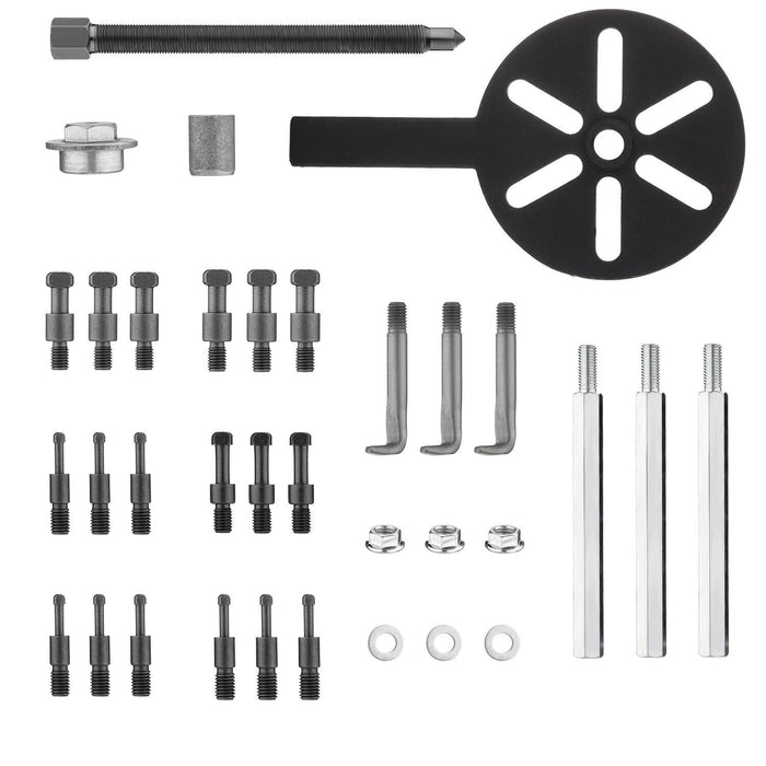 DURAFORCE Bearing Disassembly Puller Inner Hole Puller Removal Tool Three-jaw Puller Set !