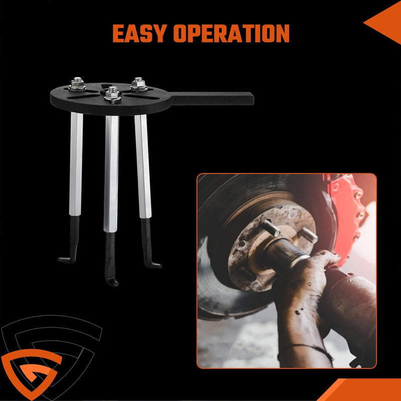 DURAFORCE Bearing Disassembly Puller Inner Hole Puller Removal Tool Three-jaw Puller Set !
