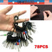 DURAFORCE 78Pcs Wire Terminal Removal Tool Car Electrical Wiring Crimp Connector Pin