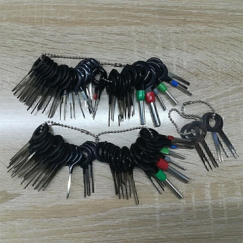 DURAFORCE 78Pcs Wire Terminal Removal Tool Car Electrical Wiring Crimp Connector Pin