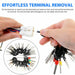 DURAFORCE 78Pcs Wire Terminal Removal Tool Car Electrical Wiring Crimp Connector Pin
