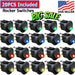 DURAFORCE 20PCS ROCKER SWITCH Toggle 12V Led Light Car Auto Boat Round ON/ OFF SPST 20 AM!