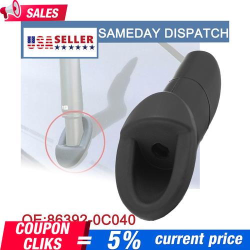 DURAFORCE 863920C040 For 2007-2013 Toyota Tundra Manual Radio Antenna Base Bezel Black USA
