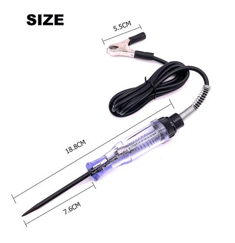 DURAFORCE Test Light Car Circuit Tester Probe 6V 12V 24V Voltage Continuity Tester Car US*