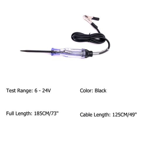 DURAFORCE Test Light Car Circuit Tester Probe 6V 12V 24V Voltage Continuity Tester Car US*
