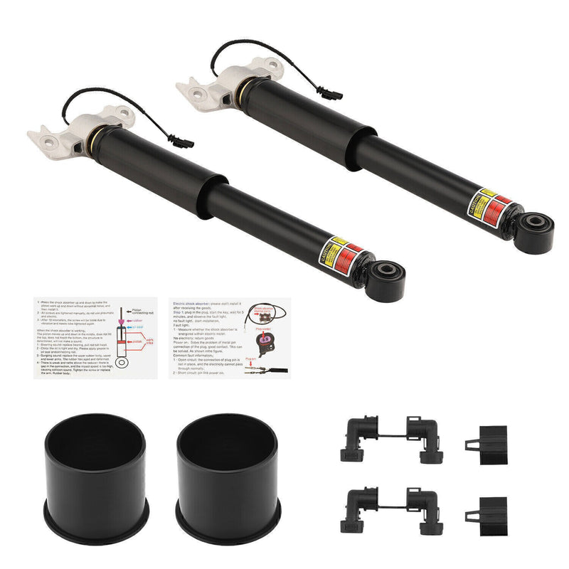 DURAFORCE Rear Shock Absorbers Left & Right Fits 2013-19 Cadillac XTS MagneRide 84326294