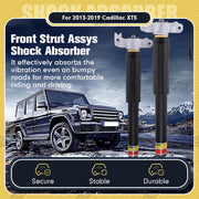 DURAFORCE Rear Shock Absorbers Left & Right Fits 2013-19 Cadillac XTS MagneRide 84326294