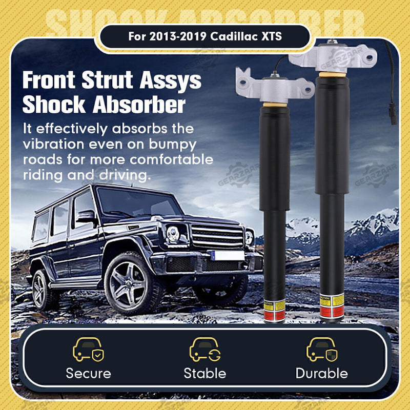 DURAFORCE Rear Shock Absorbers Left & Right Fits 2013-19 Cadillac XTS MagneRide 84326294
