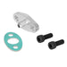 DURAFORCE Turbo Oil Feed Line Flange Gasket 4AN 4 AN Fitting Adapter For T3 T4 T04E