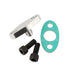 DURAFORCE Turbo Oil Feed Line Flange Gasket 4AN 4 AN Fitting Adapter For T3 T4 T04E