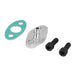 DURAFORCE Turbo Oil Feed Line Flange Gasket 4AN 4 AN Fitting Adapter For T3 T4 T04E