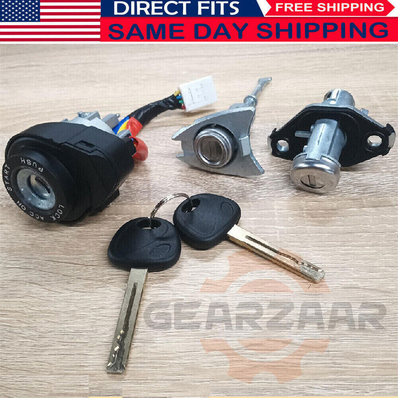 DURAFORCE Lock Cylinder For Hyundai Sonata 2009 2010 2011-2014 Key Ignition Start BARREL
