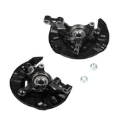 DURAFORCE 2pc Front Wheel Bearing Hub Knuckle Assembly For 2003-2008 Toyota Corolla 1.8L