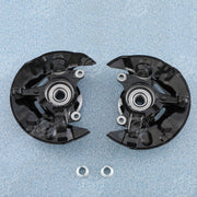 DURAFORCE 2pc Front Wheel Bearing Hub Knuckle Assembly For 2003-2008 Toyota Corolla 1.8L