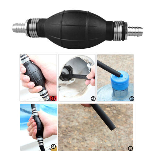 DURAFORCE 3/8'' x2 Hand Primer Bulb Outboard Car Marine Boat Gas Fuel Line Pump All Fuels