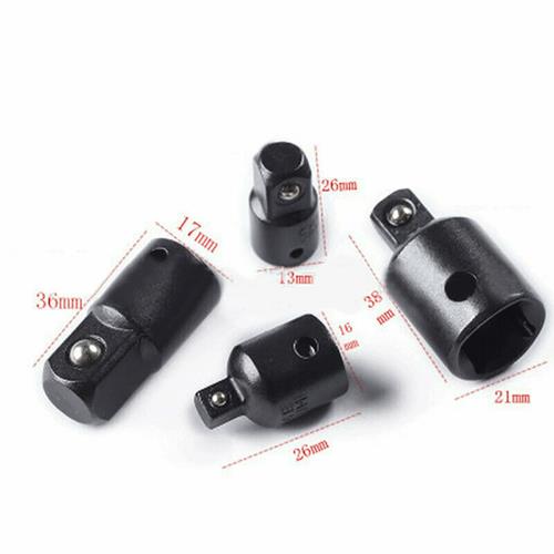DURAFORCE 4pc 3/8" to 1/4" 1/2 inch Drive Ratchet SOCKET ADAPTER REDUCER Air Impact