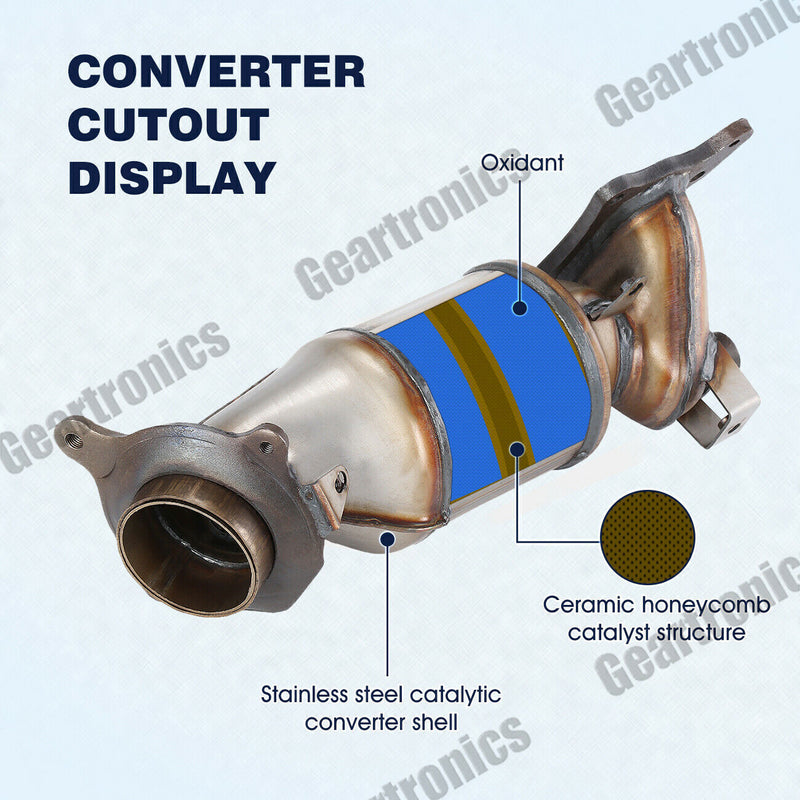 DURAFORCE Catalytic Converter w/O2 Sensor For 2008 2009 2010 2011-2012 Honda Accord 2.4L