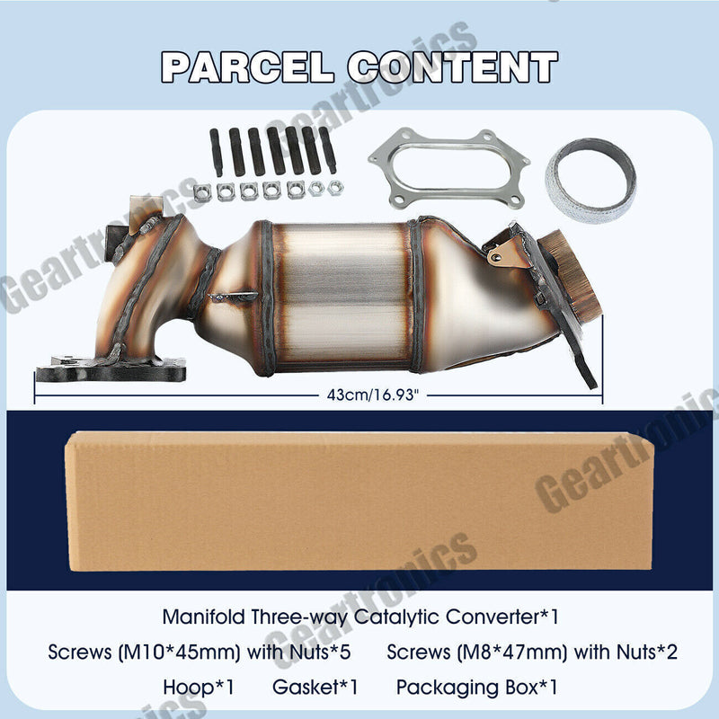 DURAFORCE Catalytic Converter w/O2 Sensor For 2008 2009 2010 2011-2012 Honda Accord 2.4L