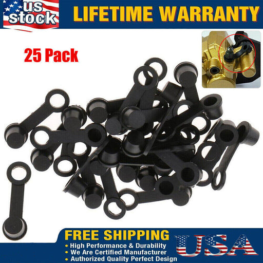 DURAFORCE 25 Pack Brake Bleeder Screw Caps Grease Zerk Fitting Cap Rubber Dust Cover US!