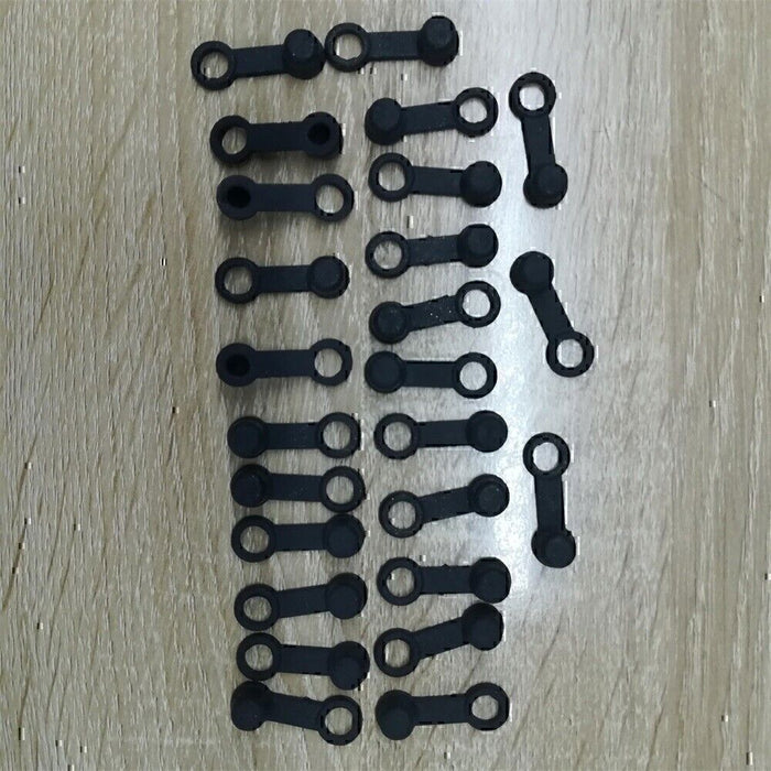 DURAFORCE 25 Pack Brake Bleeder Screw Caps Grease Zerk Fitting Cap Rubber Dust Cover US!