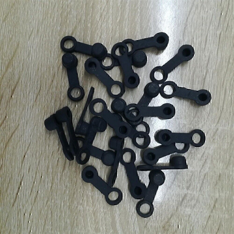 DURAFORCE 25 Pack Brake Bleeder Screw Caps Grease Zerk Fitting Cap Rubber Dust Cover US!