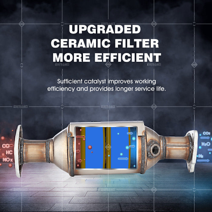 DURAFORCE Catalytic Converter For Acura Integra 1.8L 1996-2001 Direct Fit with Gaskets