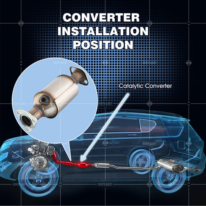DURAFORCE Catalytic Converter For Acura Integra 1.8L 1996-2001 Direct Fit with Gaskets
