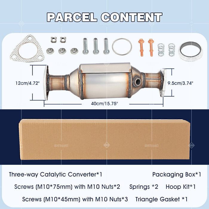 DURAFORCE Catalytic Converter For Acura Integra 1.8L 1996-2001 Direct Fit with Gaskets