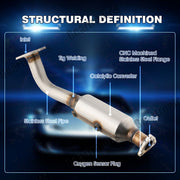 DURAFORCE Catalytic Converter Direct-Fit For Honda CRV CR-V 2.4L 2002 2003 2004 2005 ,2006