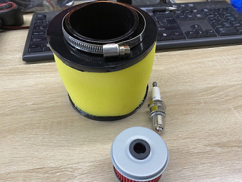 DURAFORCE For 1988-2000 Honda FourTrax 300 TRX300 Air Oil Filter Spark Plug Tune Up -Kit