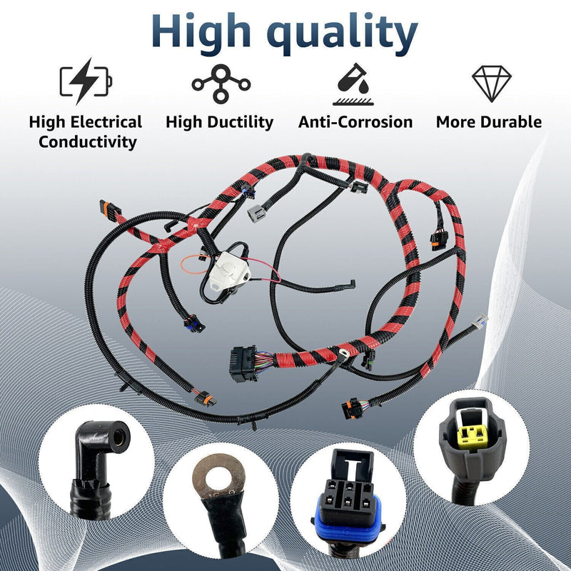 DURAFORCE For 1997 F-250 F-350 Ford Engine Wiring Harness Cable 7.3L Diesel F7TZ9A451CA *