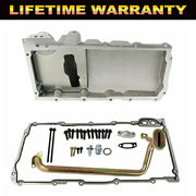 DURAFORCE Aluminum 302-1 LS Engine Swap Retro-fit Oil Pan For Chevy 4.8L 5.3L 6.0L /6.2L