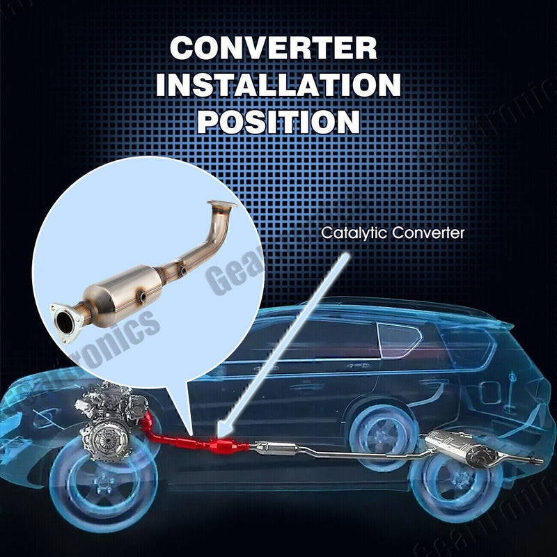 DURAFORCE New Catalytic Converter Complete kit For Honda CRV CR-V 2.4L 2007 2008 2009
