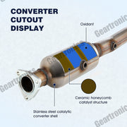 DURAFORCE New Catalytic Converter Complete kit For Honda CRV CR-V 2.4L 2007 2008 2009