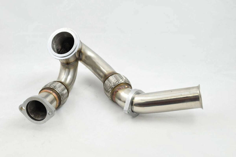 DURAFORCE Y-PIPE UP PIPE TURBO INSTALL GASKET CLAMP FOR 03-07 FORD 6.0 POWERSTROKE NEW