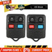 DURAFORCE 2pcs For Ford Explore Keyless Entry Remote Control Fob Clicker Transmitter US!