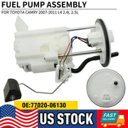 DURAFORCE Fuel Pump Assembly for Toyota Camry 2007-2011 L4 2.4L 2.5L 7702006131；7702006130